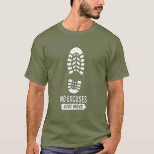 Keine Ausreden, einfach loslegen – Bold Gym Motiva T-Shirt