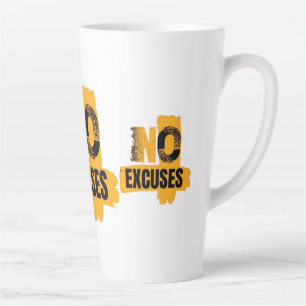 Keine Ausreden. Nur Ergebnisse. Null Ausreden Modu Milchtasse