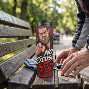 Keine Ausreden. Nur Ergebnisse. Thermosbecher