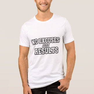KEINE AUSREDEN, NUR ERGEBNISSE Tri-Blend SHIRT
