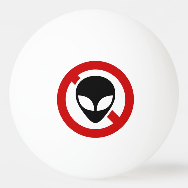 KEINE AUSSERIRDISCHEN TISCHTENNISBALL (Vorderseite)