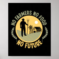 Keine Bauern Keine Nahrung Keine Zukunft Landwirts