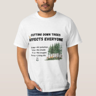 Keine Bäume = kein Sauerstoff T-Shirt