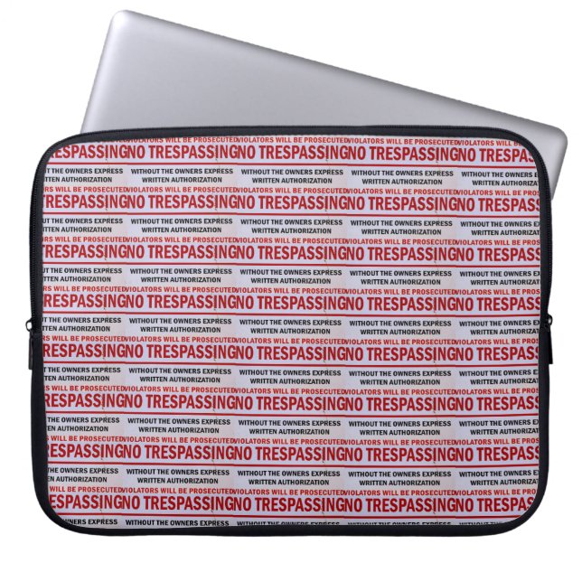 keine Beatmungshülse Laptopschutzhülle (Vorderseite)