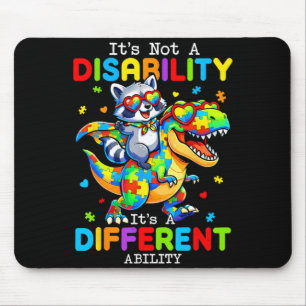 Keine Behinderung, andere Fähigkeit für Kinder Aut Mousepad