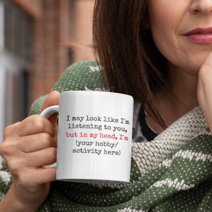 Keine benutzerdefinierten Funny Quotes Co. Kaffeetasse