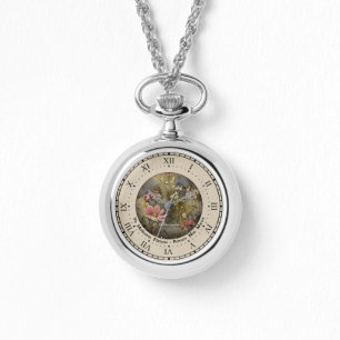 Keine Beschädigung lateinischer Wildblumen Meadow Armbanduhr