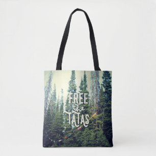 Keine BH erlaubt im Wald Tasche