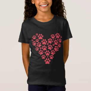 Keine Blumen, nur Pfotenabdrücke T-Shirt