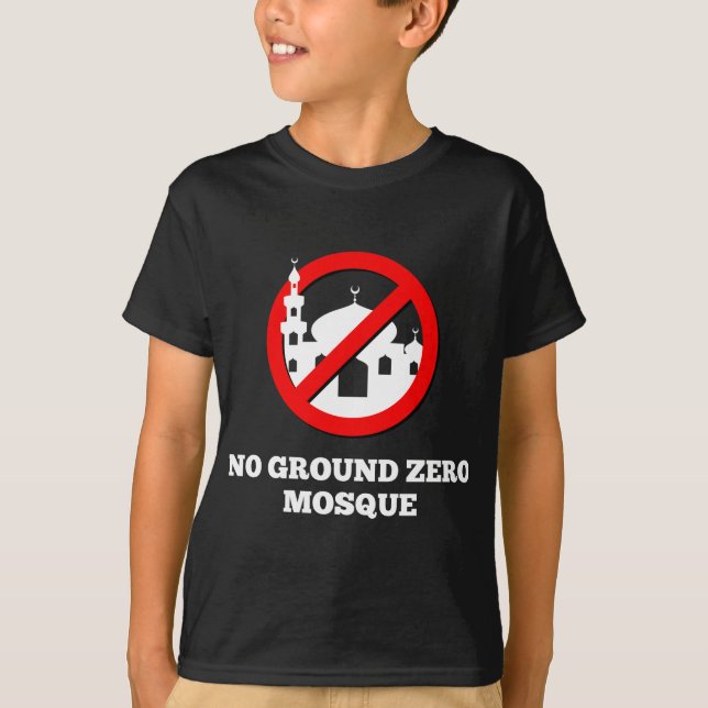 Keine Bodennullpunkt-Moschee T-Shirt (Vorderseite)