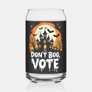 Keine Boo-Wahltagspräsidenten Dosenglas