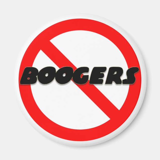 Keine Boogs Magnet (Vorne)