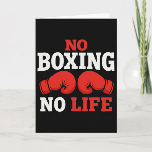 Keine Boxen Kein Leben Boxhandschuhe Boxhandschuhe Karte