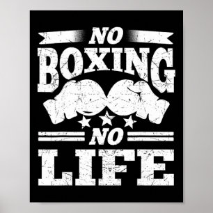 Keine Boxen Kein Leben Boxhandschuhe Boxhandschuhe Poster