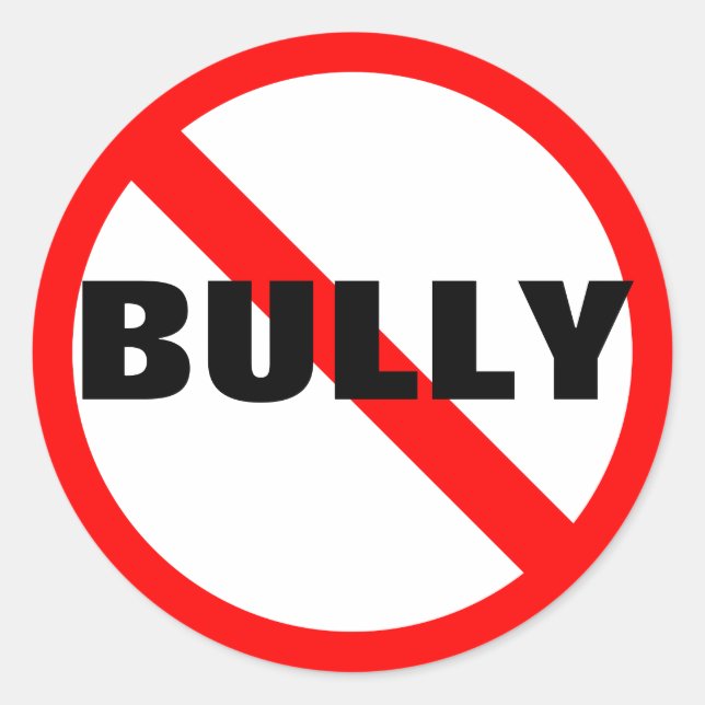 Keine Bully Stickers (Vorderseite)