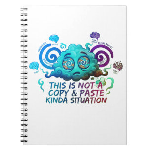 Keine Copy & Paste-Situation Notizblock