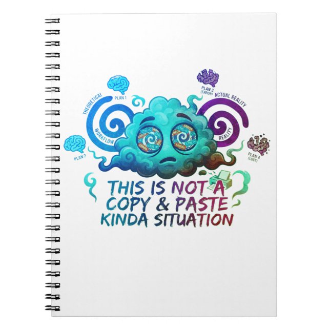 Keine Copy & Paste-Situation  Notizblock (Vorderseite)