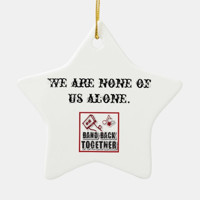 Keine der alleinstern-Verzierung Keramik Ornament (Vorne)
