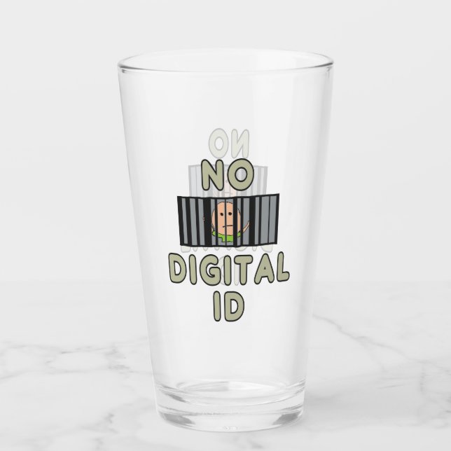 Keine digitale ID Glas (Vorderseite)