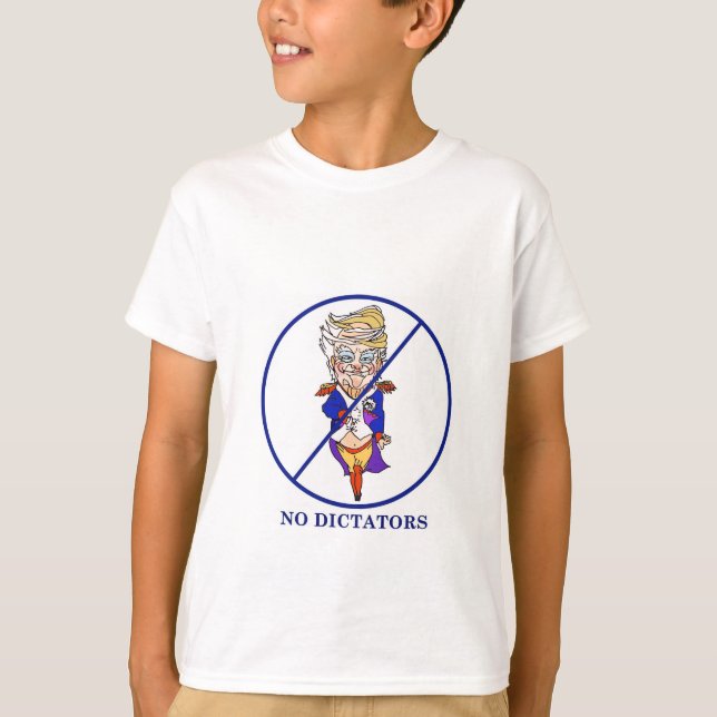 Keine Diktatoren Kinder T - Shirt (Vorderseite)