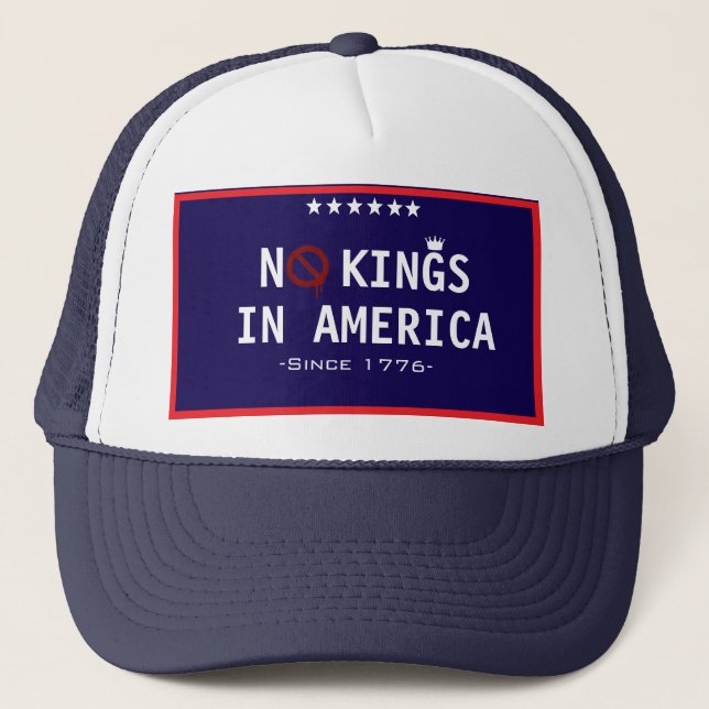 KEINE DINGE IN AMERIKA (Hat für jeden Patrioten) Truckerkappe (Vorderseite)