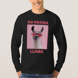 Keine Drama Lama Lustig Cool Drama Königin Farm Ti T-Shirt