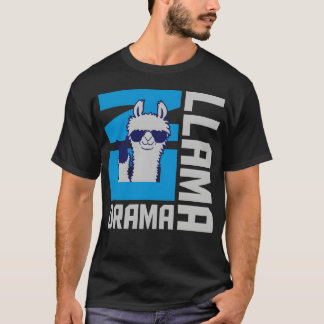 Keine Drama Lama Zitat Familie T-Shirt
