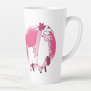 Keine Drama LLama Braut Lustige Hochzeit Brautdusc Milchtasse