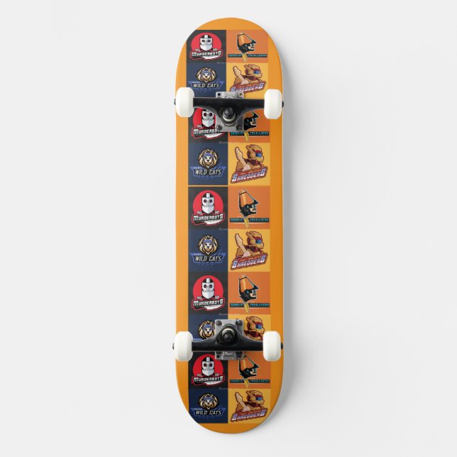 KEINE ECHTEN LOGOS SKATEBOARD (Vorderseite)