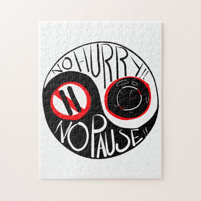 Keine Eile, keine Pause (Vertikal)