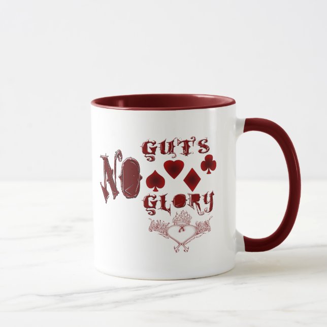Keine Eingeweide keine Ruhm-Tasse Tasse (Rechts)