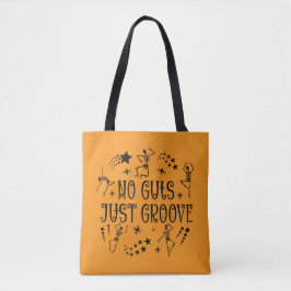 Keine Eingeweide, nur Groove Halloween-Tanzskelett Tasche