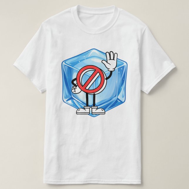 Keine Eis T-Shirt (Design vorne)