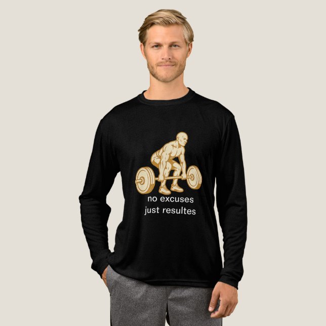 keine Entschuldigung für die Bewegungsplanung Tri-Blend Shirt (Volle Vorderseite)