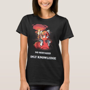 Keine Fehler nur Wissenswissenschaft Joke Experime T-Shirt