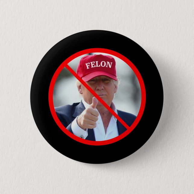 Keine Felsen im Amt Button (Vorderseite)