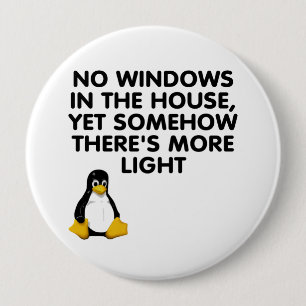 Keine Fenster im Haus… Button
