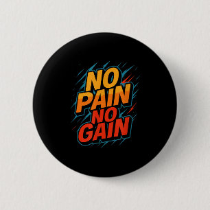 Keine Fitness Gym-Motivation Button