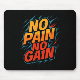Keine Fitness Gym-Motivation Mousepad