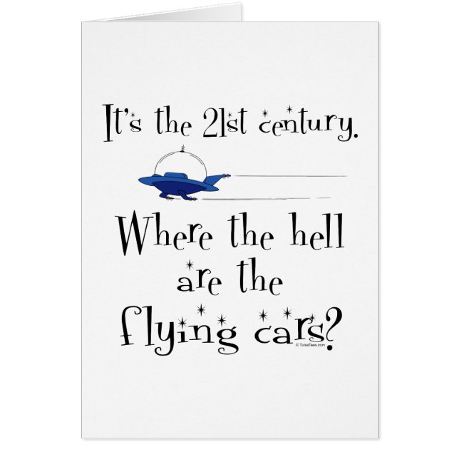 Keine fliegenden Autos? (Vorne)