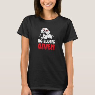 Keine Fluktuationen, die Poodle Downer Welpe Hoggy T-Shirt