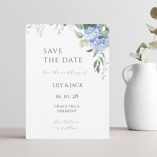 Keine Foto Hydrangea Hochzeit speichern die Datums (Von Creator hochgeladen)