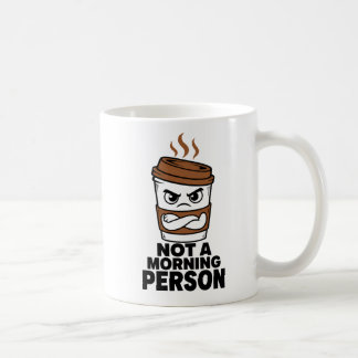 Keine Frühaufsteherin Lustiger Kaffeebecher Kaffeetasse