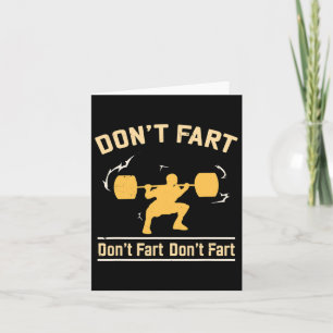 Keine Furz Shirt I Funny Fitness S Karte