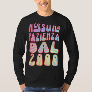 Keine Geduld seit 2000 23 Jahre Geburtstag Retro  T-Shirt