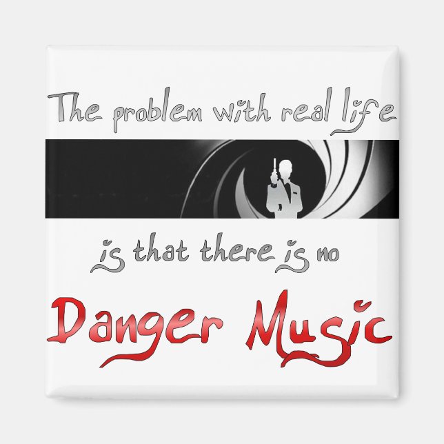 Keine Gefahr Musik Magnet (Vorne)