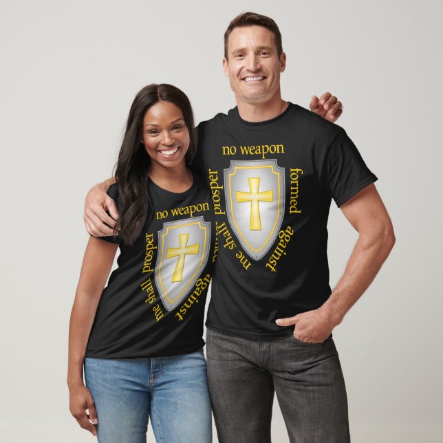 Keine gegen mich geschaffene Waffe T-Shirt (Unisex)