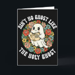 Keine Geister wie der Heilige Geist Jesus Christli Karte<br><div class="desc">Keine Geister wie der Heilige Geist Jesus Christlich Halloween</div>