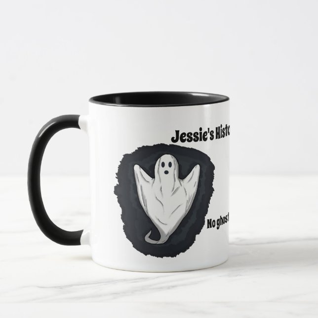 Keine Geisterjagd vor Kaffee Tasse (Links)