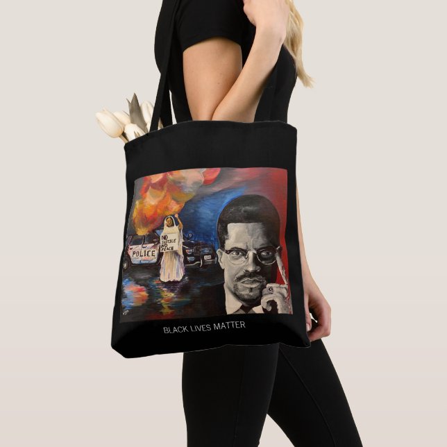 Keine Gerechtigkeit, kein Frieden Tasche (Von Nahem)